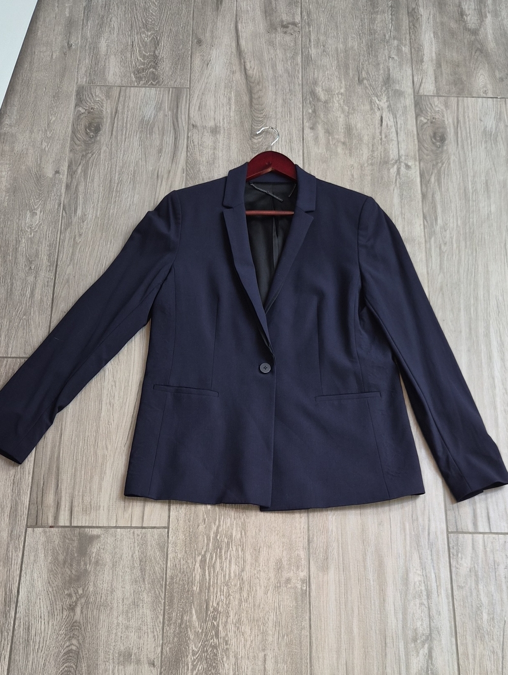 Elie Tahari Navy Single-Button Women's Blazer Size 10
